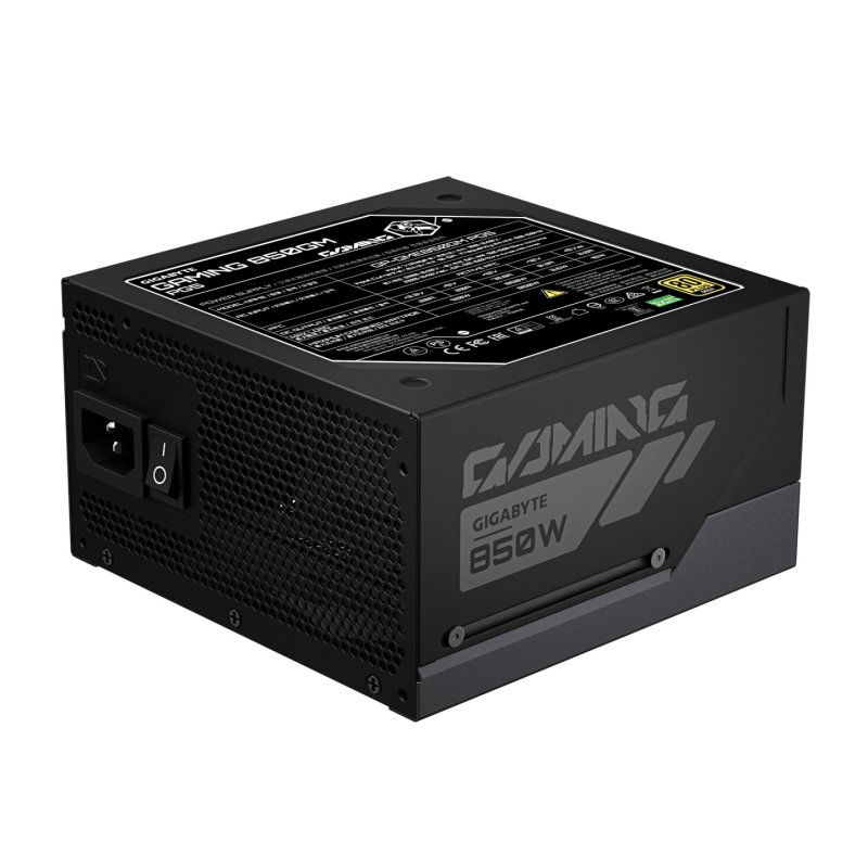 GIGABYTE GAMING 850GM PG5 Bloc d’Alimentation – PCIe 5.1, 80 PLUS Gold, conception entièrement modulaire,
