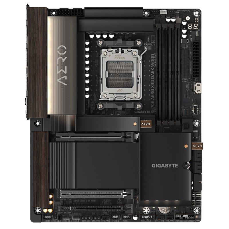 MB GBT AMD AM5 X870E AERO X DK WOOD