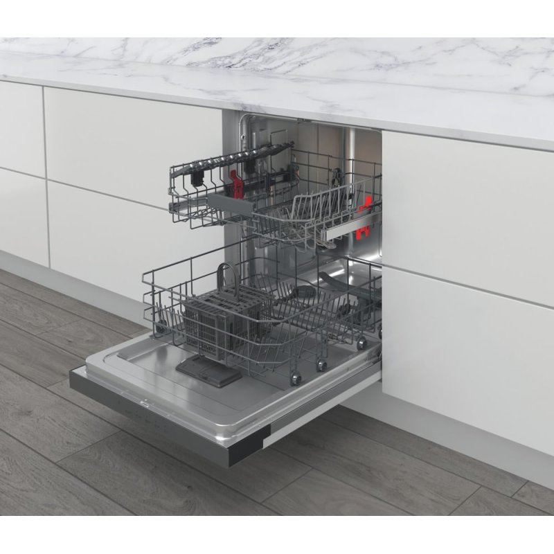 Whirlpool Lave-vaisselle semi-encastrable - W3PFD636X