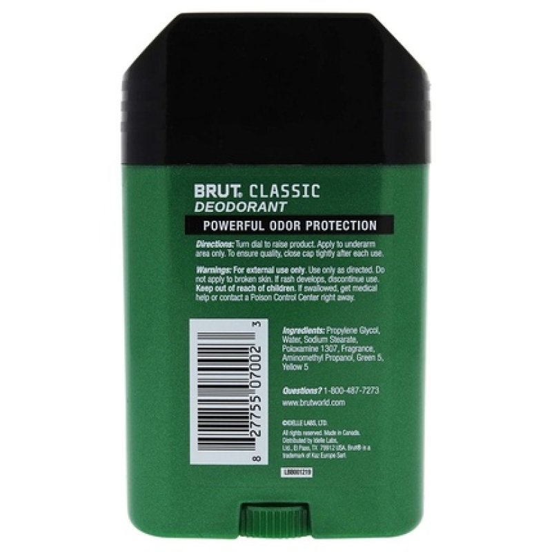 Brut Oval Solid Deodorant For Men 65ml