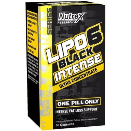 Nutrex Lipo6 Black Intense Ultra Concentrate 60 Capsules