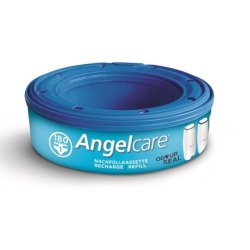 Angelcare Diaper Pail Refill Pack - Blue Single