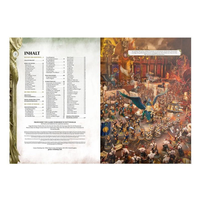 Games Workshop Battletome: Cities of Sigmar
