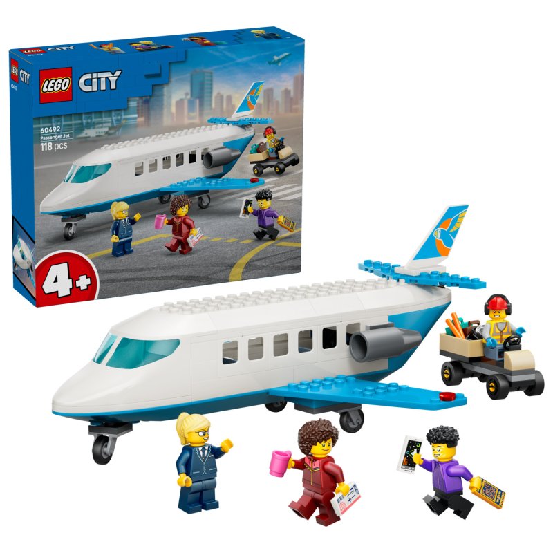 60492 LEGO 60492 City Passagierjet (2.5.)