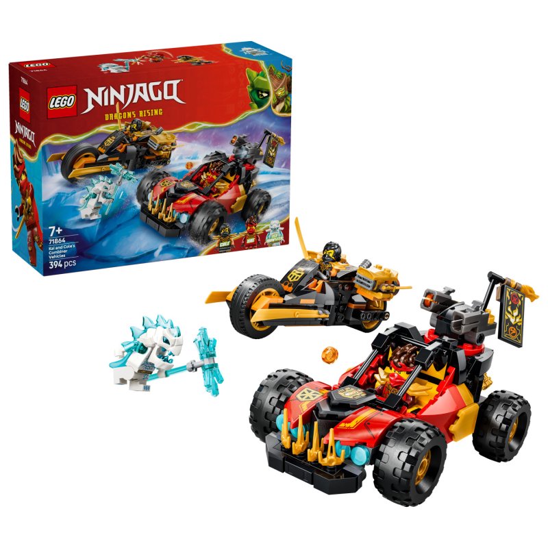 71864 LEGO 71864 NINJAGO Kais und Coles Kombi-Flitzer (2.5.)