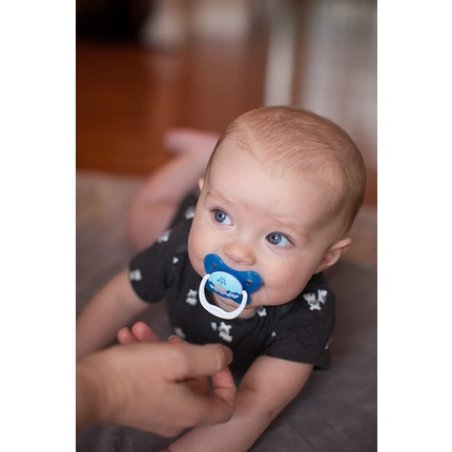 Dr Brown's Prevent Pacifiers 0 To 6 Months Blue Pack Of 2