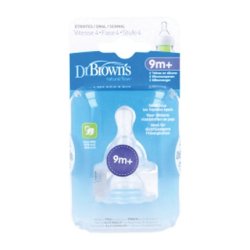 Dr. Brown's Pacifier Stage 4 Small Neck Paper - Ideal For Infants