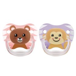 Dr Brown's Prevent Classic Animal Faces T2 Pacifier