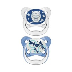 Prevent Nocturno T1 Pacifier 0-6 Months, Blue