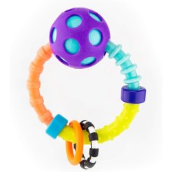 Sassy Baby Bend & Flex Ring Rattle 0m