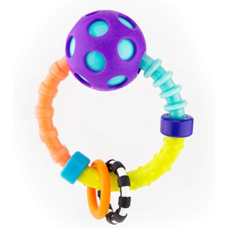 Sassy Baby Bend & Flex Ring Rattle 0m