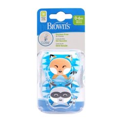 Dr Brown's Prevent Classic Animal Faces T1 Pacifier