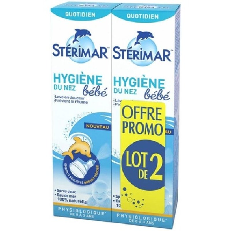Sterimar Baby Nasal Hygiene 100ml Pack Of 2