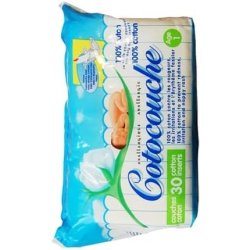 Tetra Medical Cotocouche Nappies 100% Cotton 1st Age 30 Layers