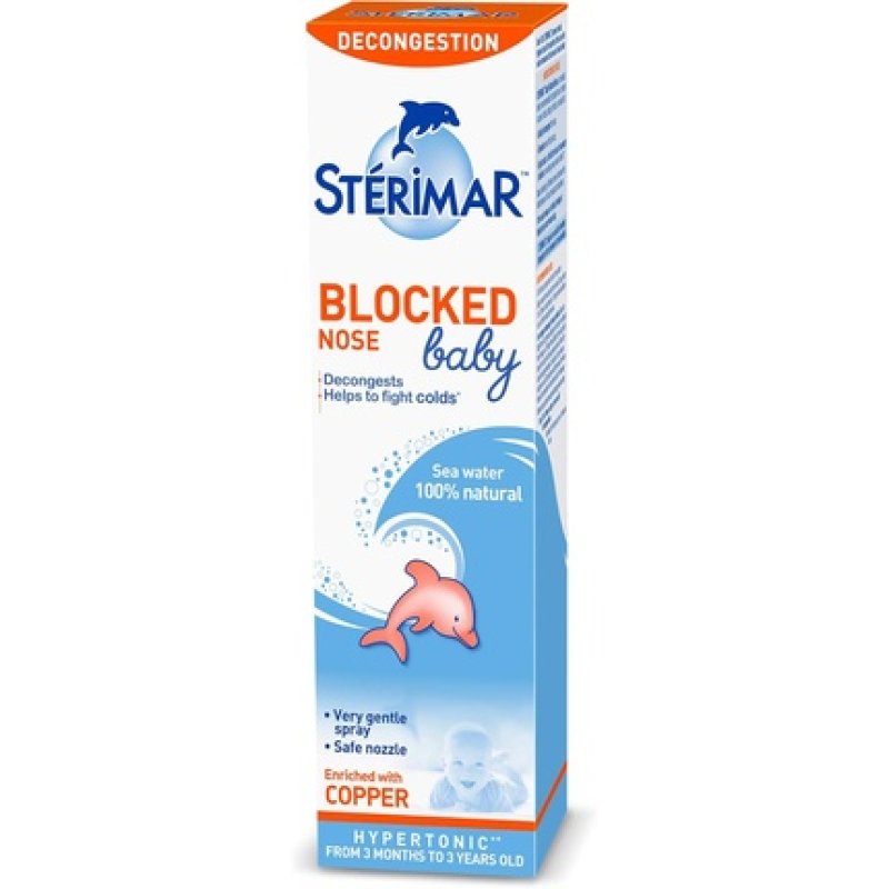 Sterimar Blocked Nose Spray For Baby 100ml
