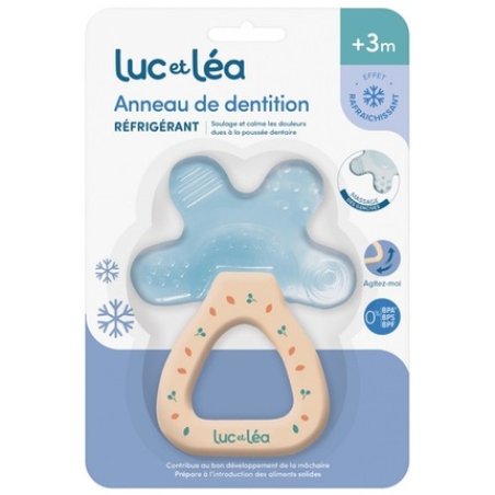 Luc And Lea Cooling Turtle Teether - Playful Turtle Ring
