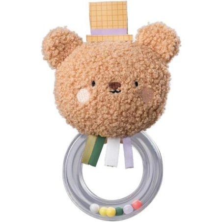 Taf Toys Brendon Rattle Soft Plush Baby Rattle for Newborns