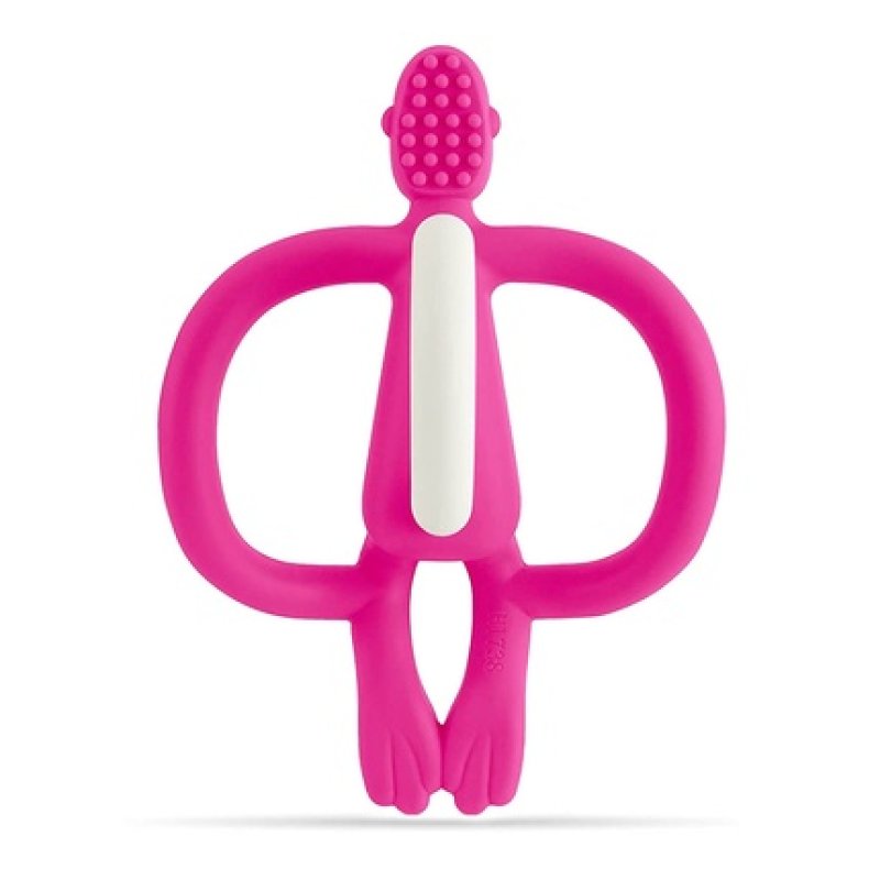 Matchstick Monkey, Original Teether & Gel Applicator, Silicone, Grip, Bpa