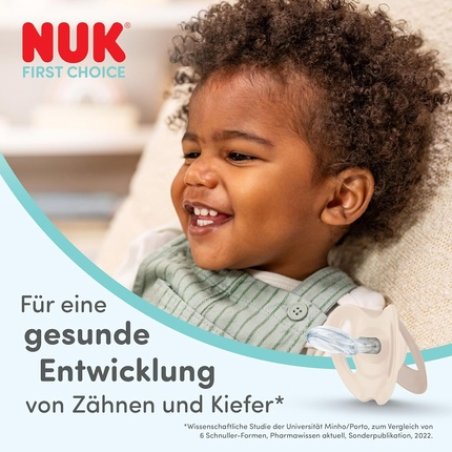 Nuk First Choice Night Baby Pacifier 6-18 Months Orthodontic