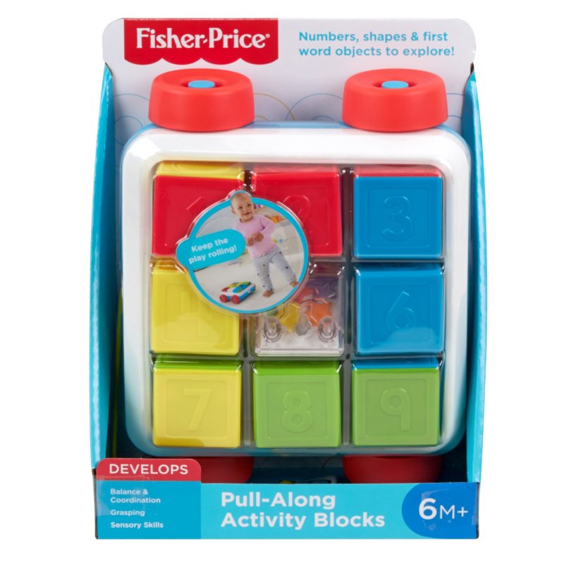Fisher-Price Mon Wagon Cubes À Tirer