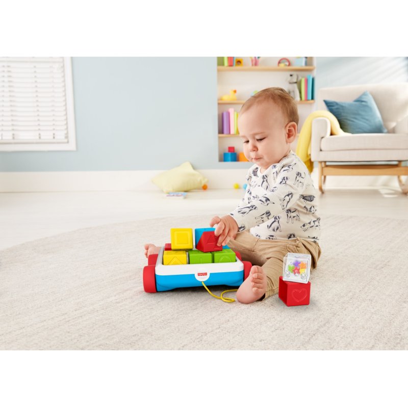 Fisher-Price Mon Wagon Cubes À Tirer