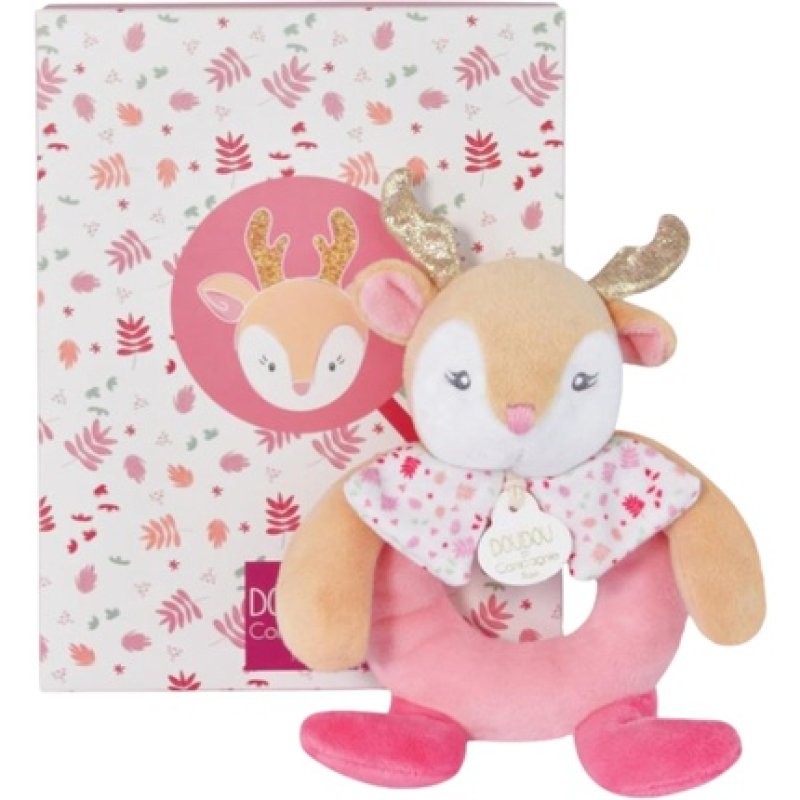 Doudou & Compagnie The Rattle Elea The Reindeer Early Learning Game for Children