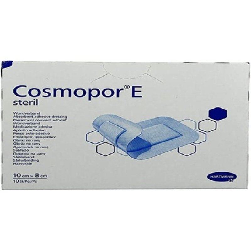 Hartmann Cosmopor E Sterile Plaster 10 X 8 Cm Pack Of 10
