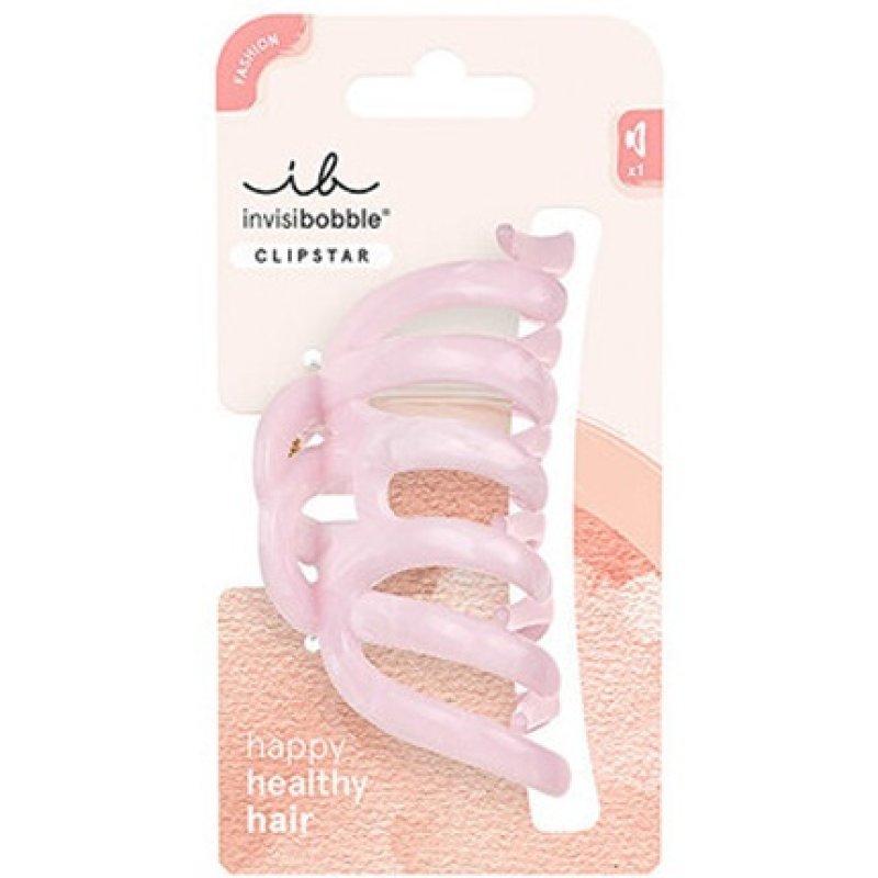 Invisibobble Clipstar Rose Glimmer L Hair Clip