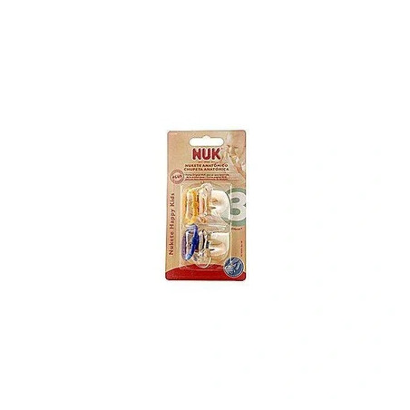 Nuk Anatomical Pacifier Latex Nipple Size 3 2 Units