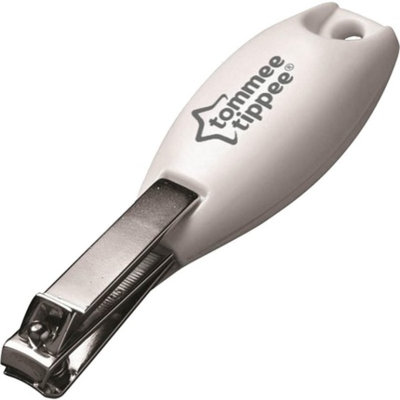 Tommee Tippee Essentials Baby Nail Clippers with Rounded Edges and Moulded Handle