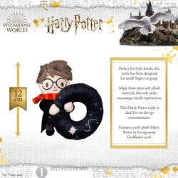 Rainbow Designs Harry Potter Plush Baby Rattle Soft Sensory Toy for Newborns