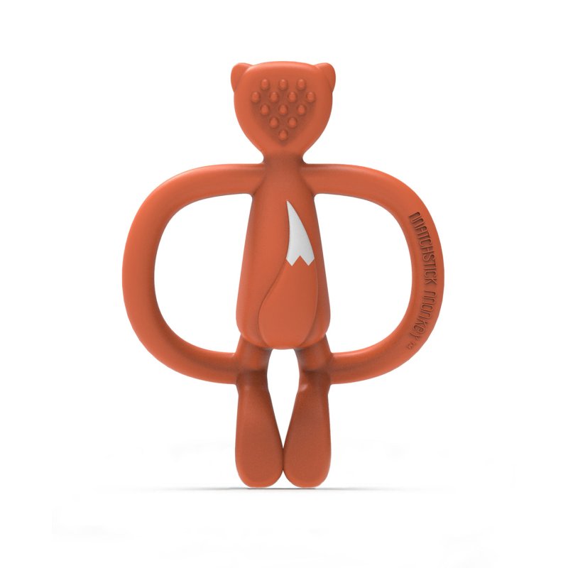 Matchstick Monkey Fudge Fox Animal Teether
