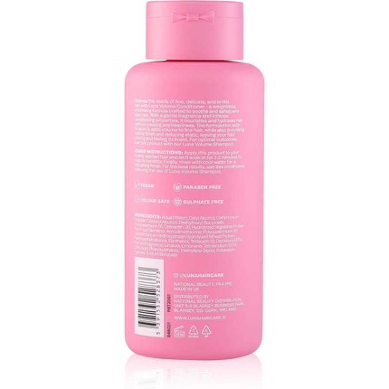 Luna Professional Haircare Volume Conditioner for Women - Lightweight Hair