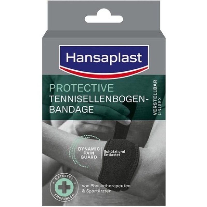 Hansaplast Protective Tennis Elbow Bandage Adjustable One Size