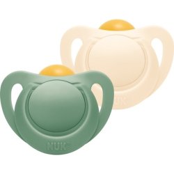 Nuk Nature Soother Green 618m 2 Pcs