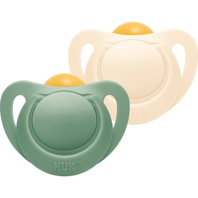 Nuk Nature Soother Green 618m 2 Pcs
