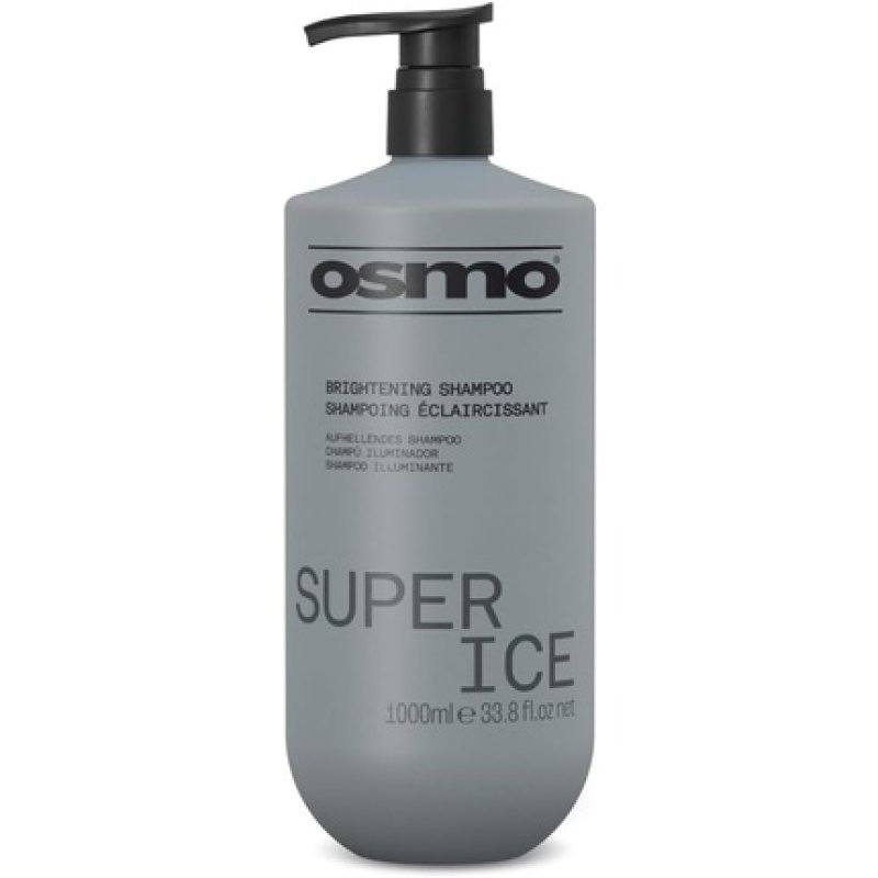 Osmo Super Ice Shampoo Black Pigment For Brightening Blonde Hair