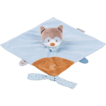 Nattou Jim and Bob Standard Doudou Cuddly Snuggle Cloth Comforter