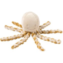 Nattou Lapidou Piu Piu Octopus Caramel Plush Toy