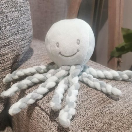Nattou NT Octopus Plush Toy for Babies and Premature Babies 28cm