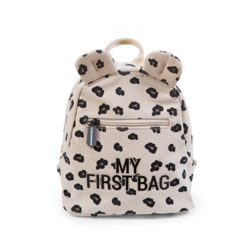 Childhome My First backpack Casual backpack Black, Pink Cotton, Nylon, Polyester
