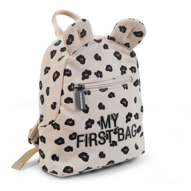 Childhome My First backpack Casual backpack Black, Pink Cotton, Nylon, Polyester