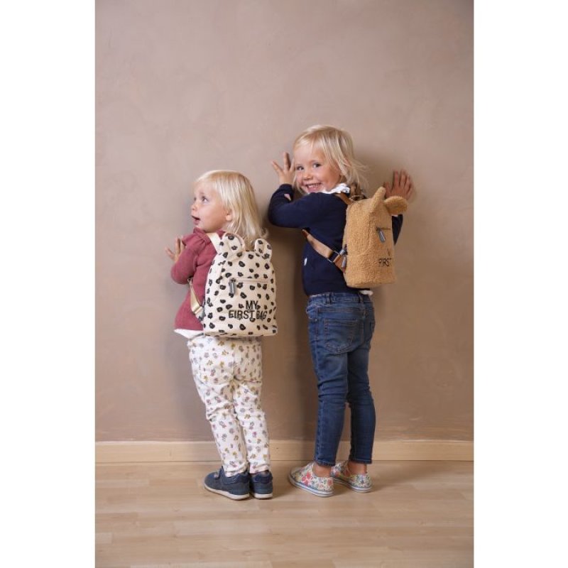 Childhome My First backpack Casual backpack Black, Pink Cotton, Nylon, Polyester