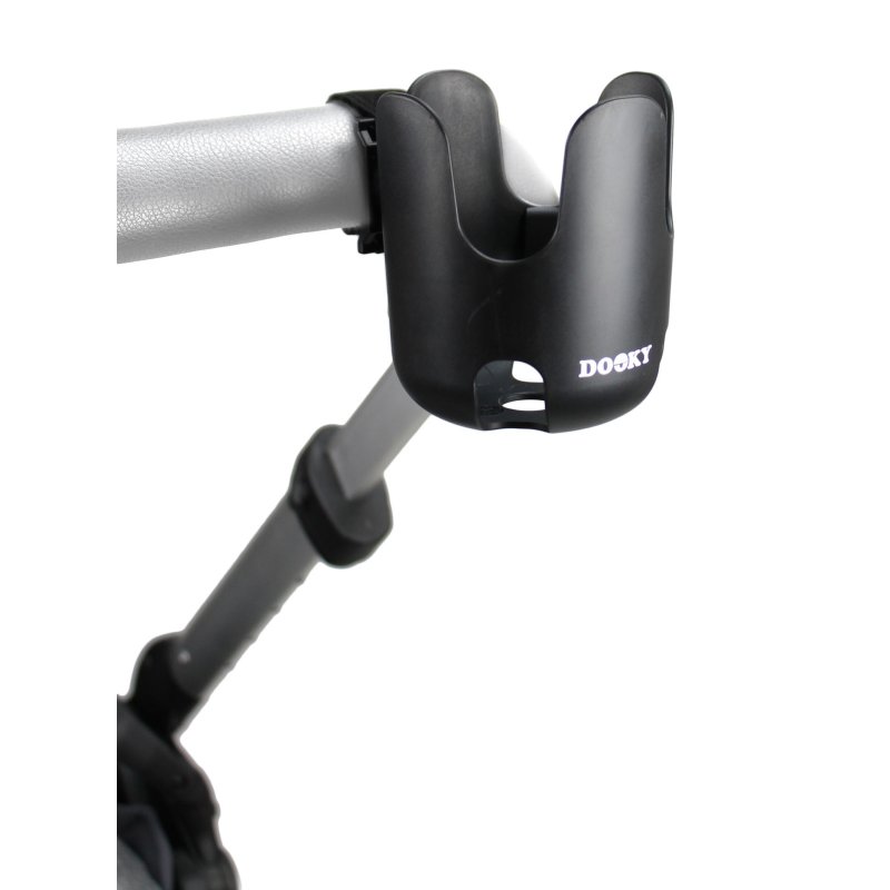 Dooky 5728250 couvre-jambe de poussette pour bébé Porte-gobelets Noir