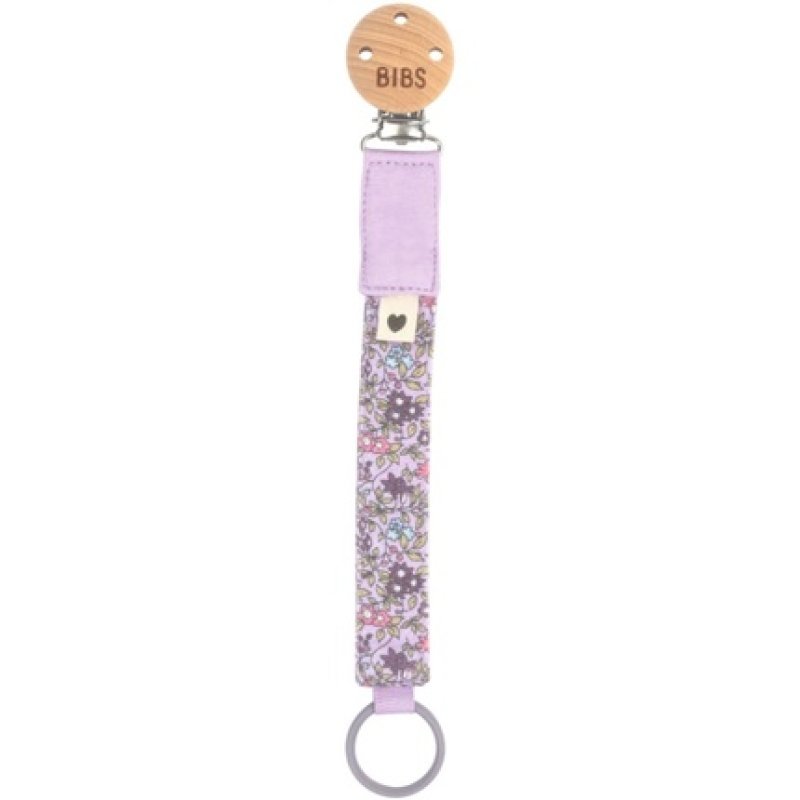 Bibs X Liberty Paci Braid Fermaglio Per Ciuccio Violet Sky 1 Pz