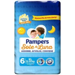 Pampers Diapers Sun-Moon 6 Extralarge