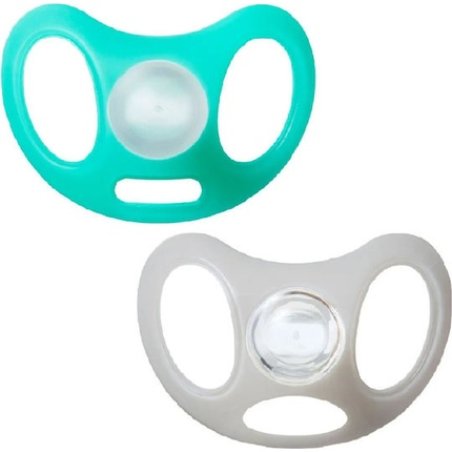 Tommee Tippee Orthodontic Silicone Pacifiers For 06 Months 2 Pack