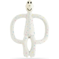 Matchstick Monkey Original Teether and Gel Applicator Antimicrobial Silicone