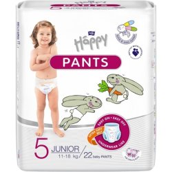 Bella Baby Happy Pants Size 5 Junior 11-18 Kg 22 Pieces