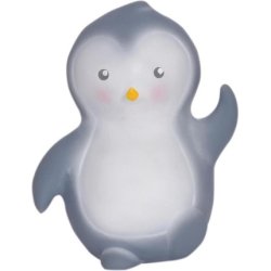 Tikiri: My First Polar Animal / Penguin 11cm, In Natural Rubber, With Bell, With Hanging Card, 0 